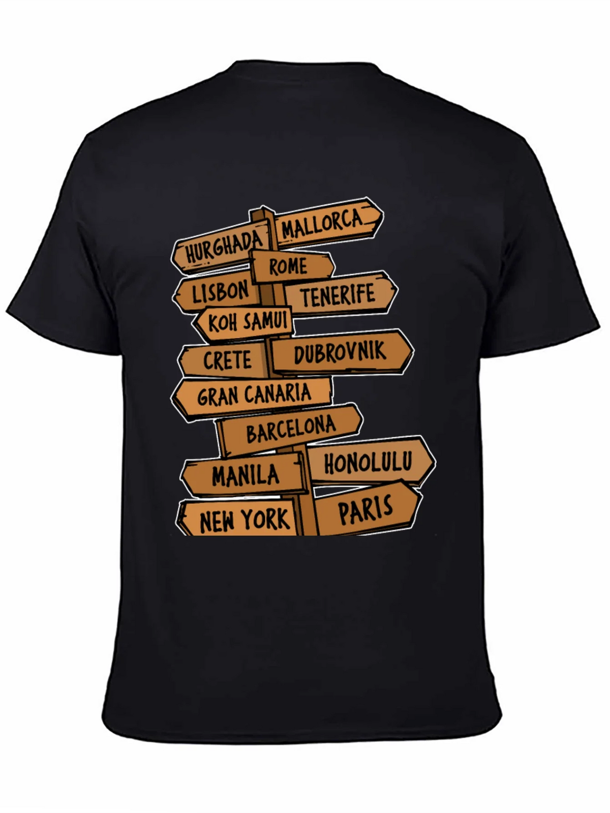 Travel Destination T-Shirt for Globetrotters product image 3