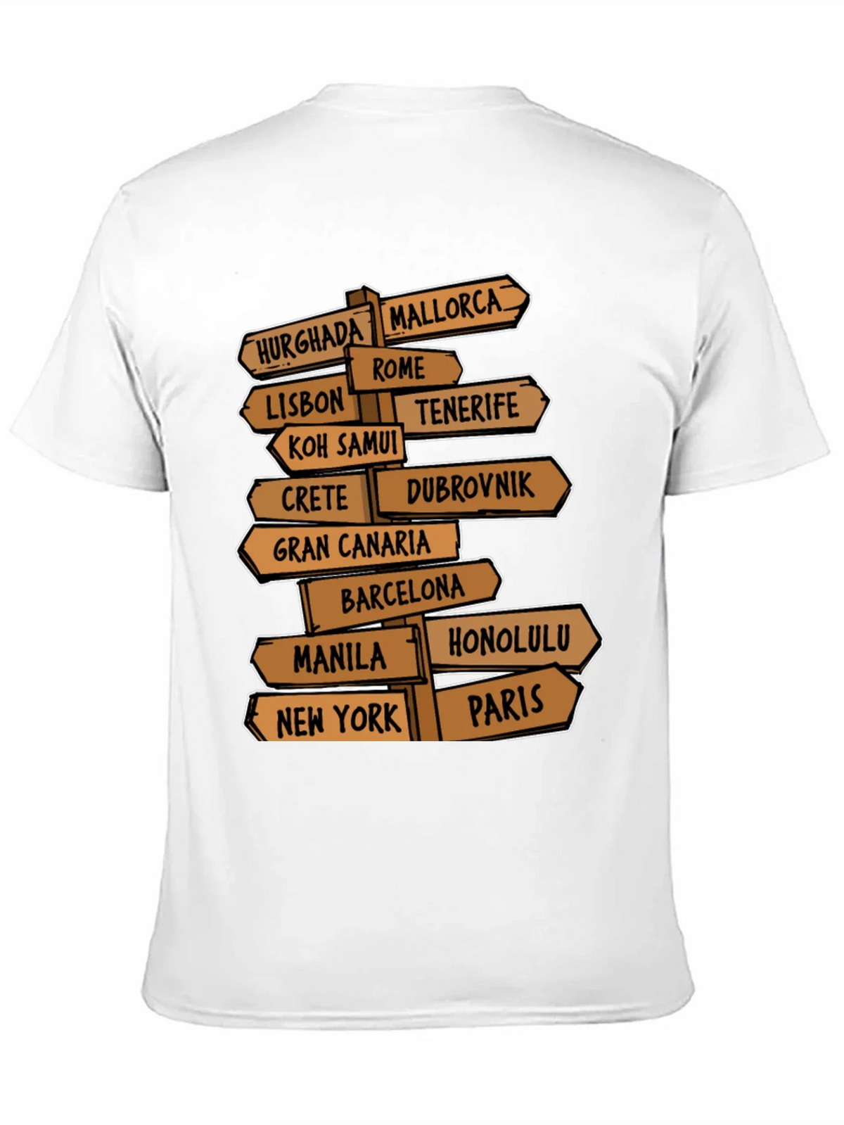 Travel Destination T-Shirt for Globetrotters product image 4