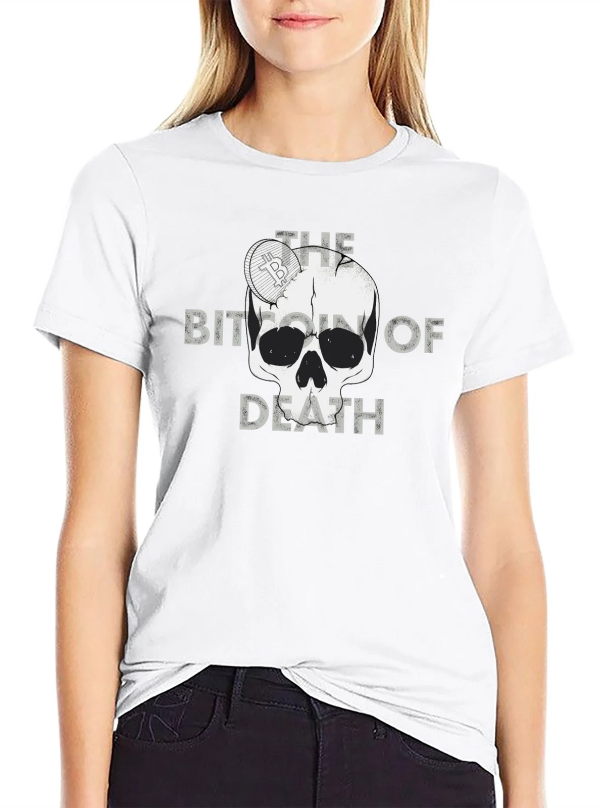 Bitcoin of Death Graphic T-Shirt product image 8