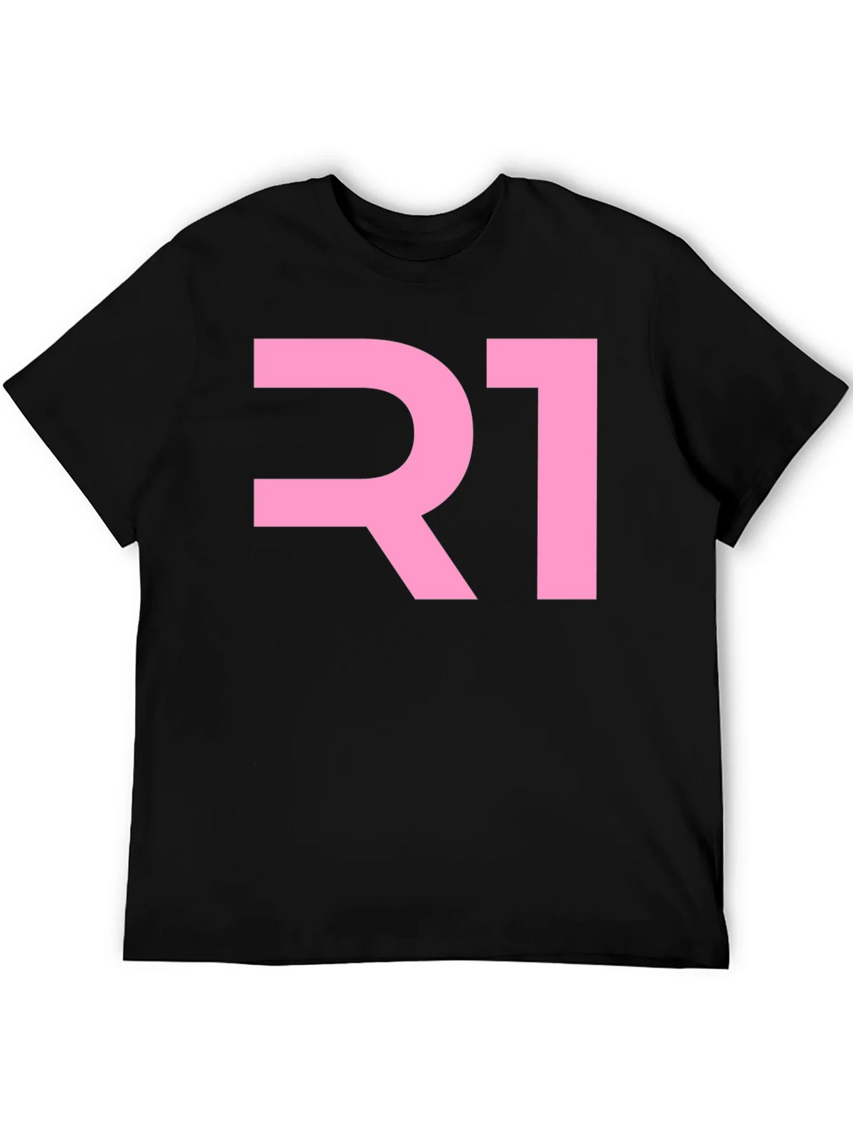 R1 Graphic T-Shirt - Cool Black Tee product image 5