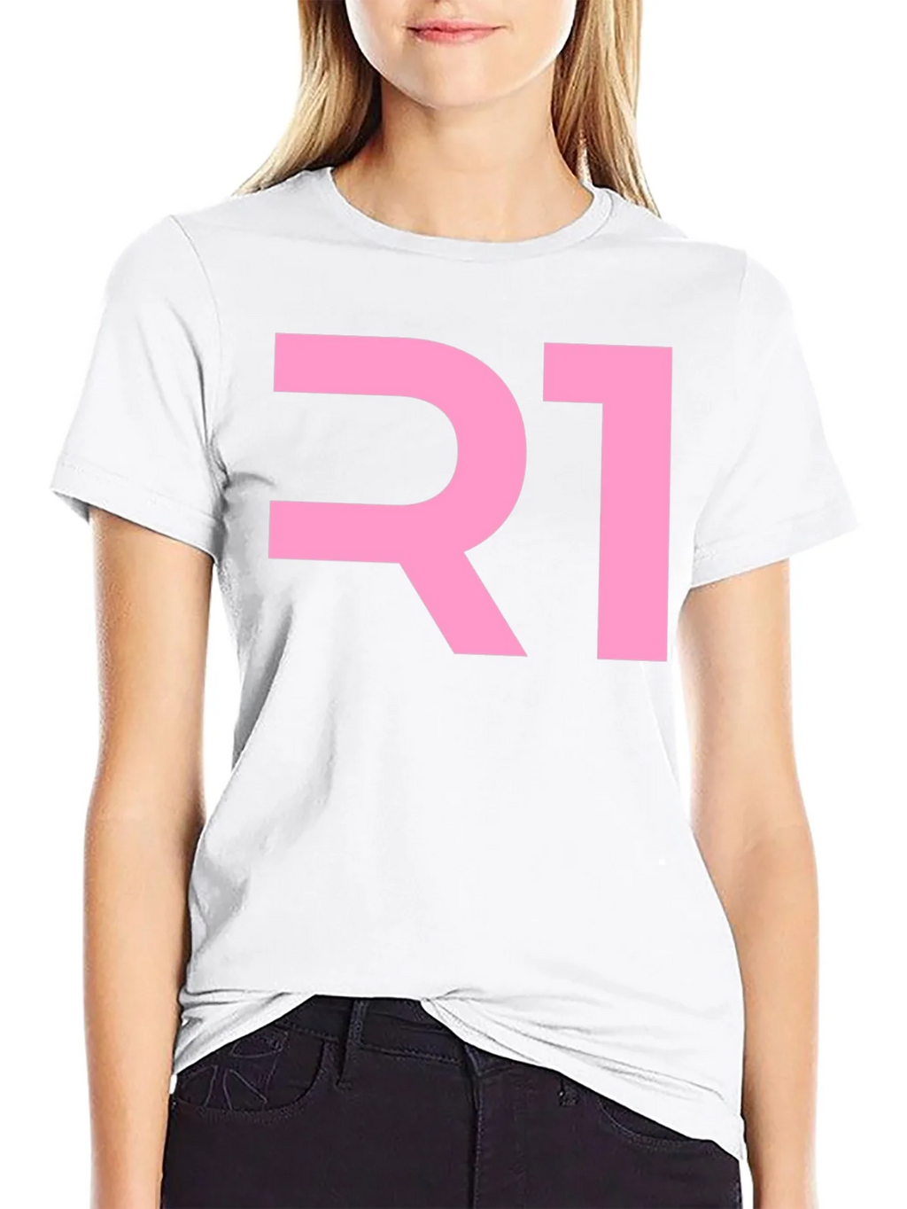 R1 Graphic T-Shirt - Cool Black Tee product image 8