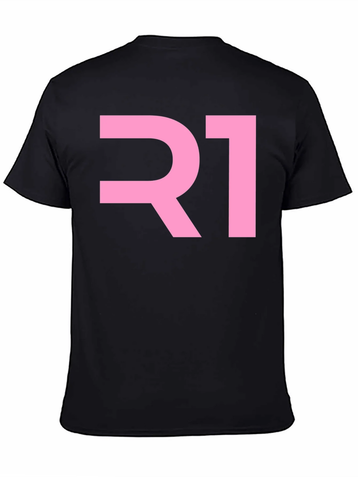 R1 Graphic T-Shirt - Cool Black Tee product image 4