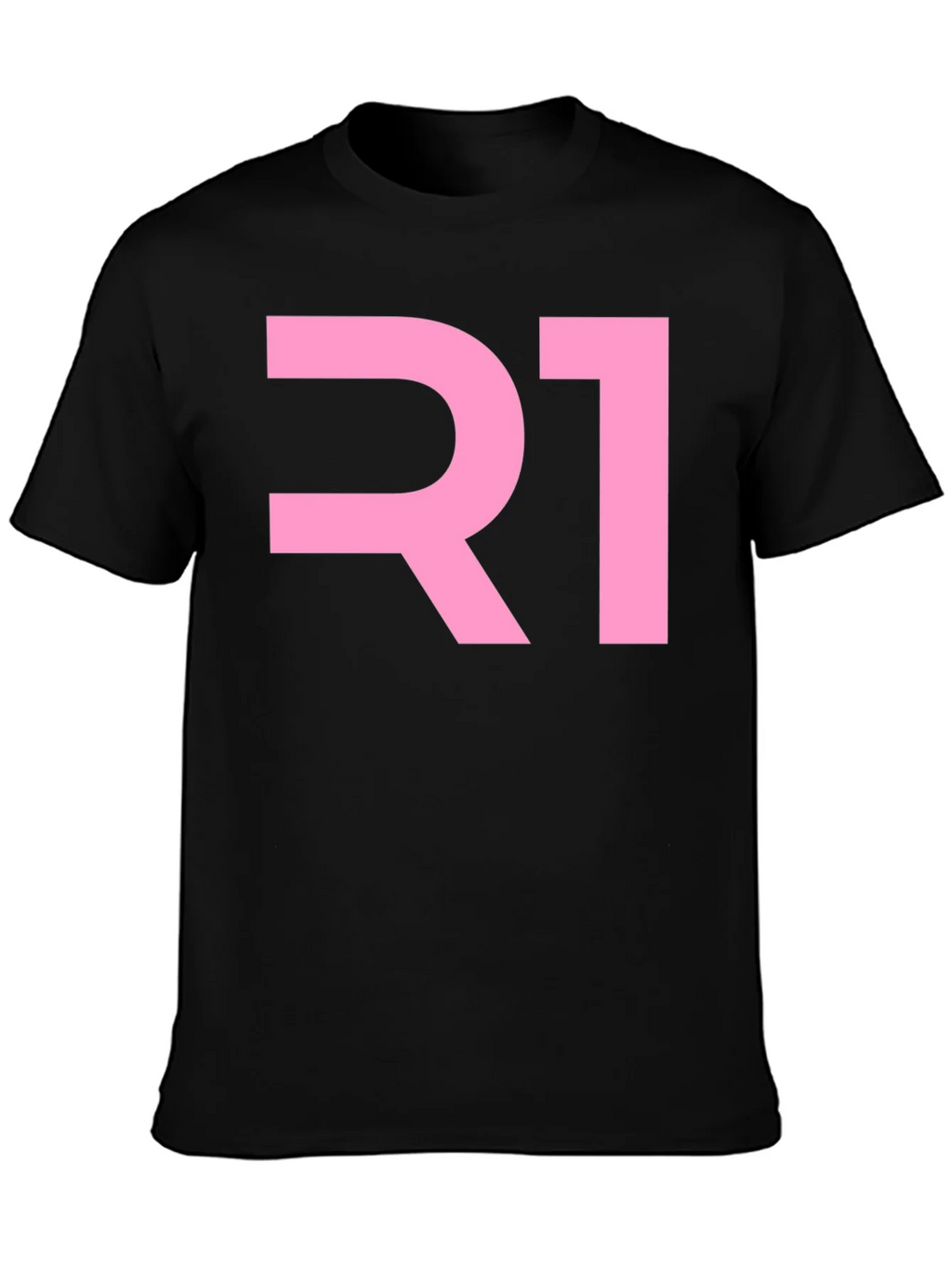 R1 Graphic T-Shirt - Cool Black Tee product image 3