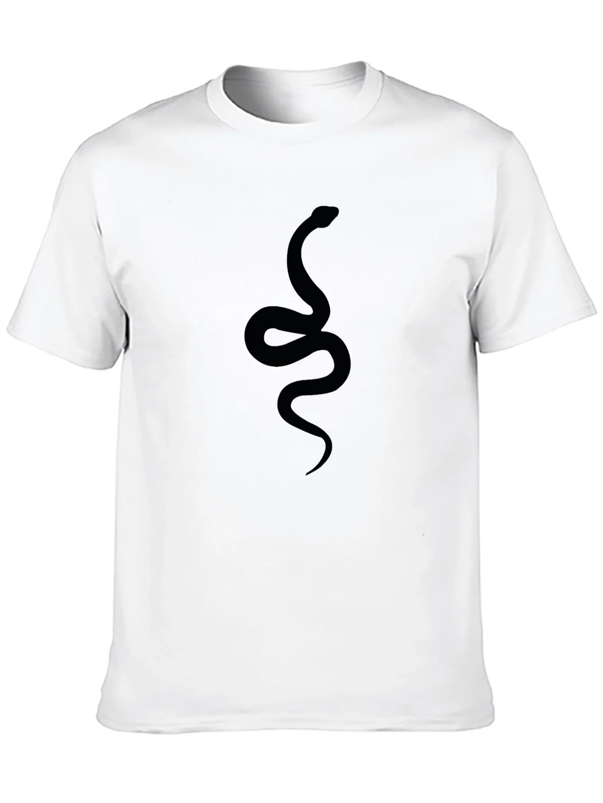 Mens Black Snake Graphic Tee - Stylish Casual Wear product image 7