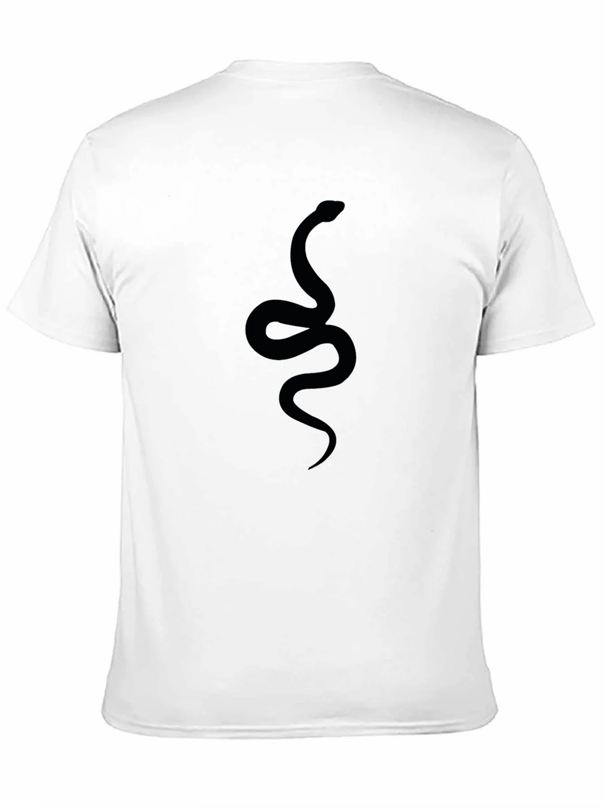 Mens Black Snake Graphic Tee - Stylish Casual Wear product image 8