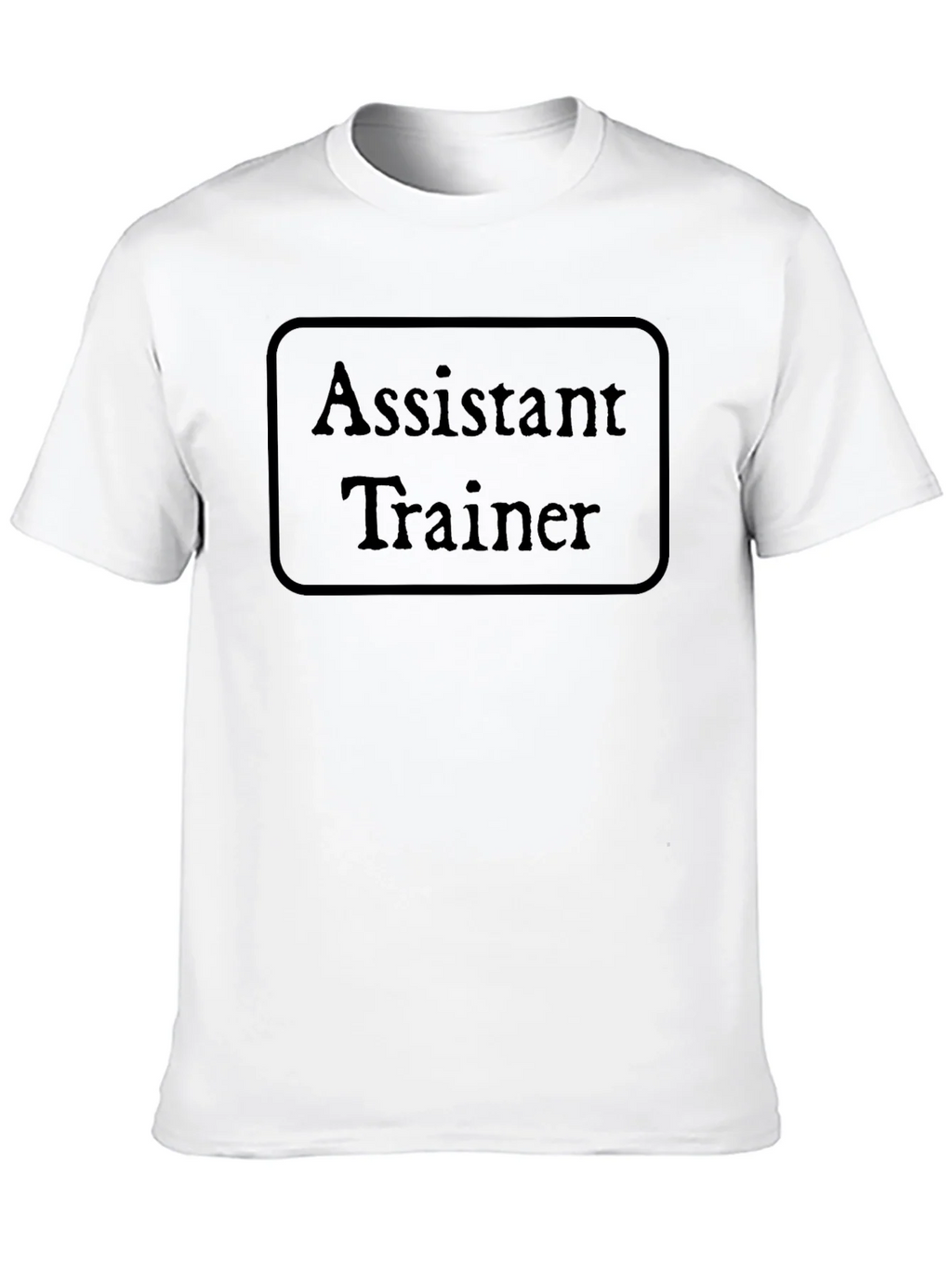 Assistant Trainer Black T-Shirt Crew Neck Casual product image 7