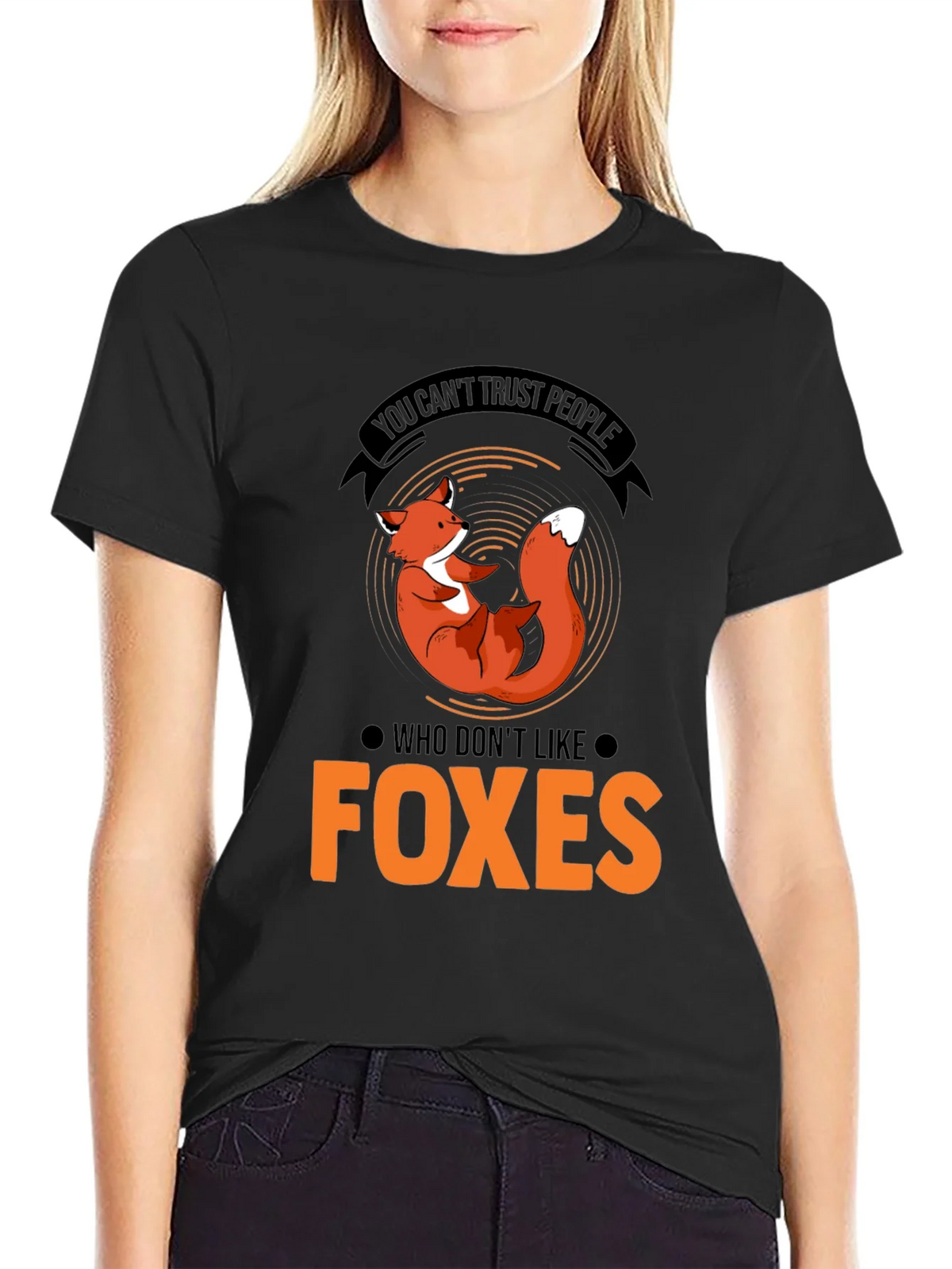 Fox Lover T-Shirt - Trust People Who Like Foxes product image 2
