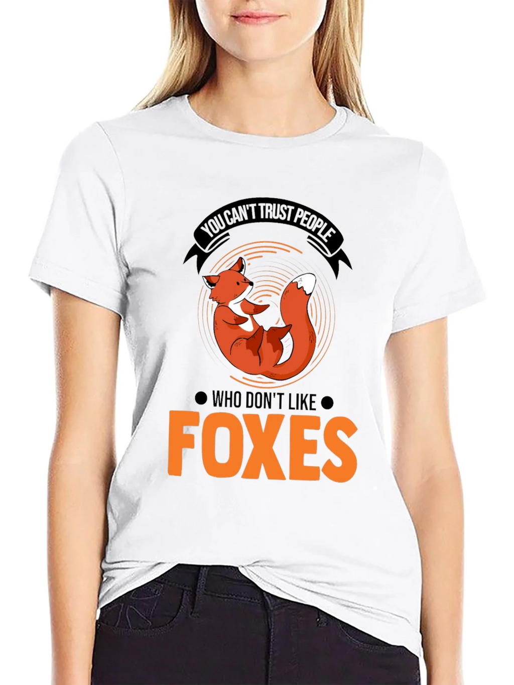 Fox Lover T-Shirt - Trust People Who Like Foxes product image 8