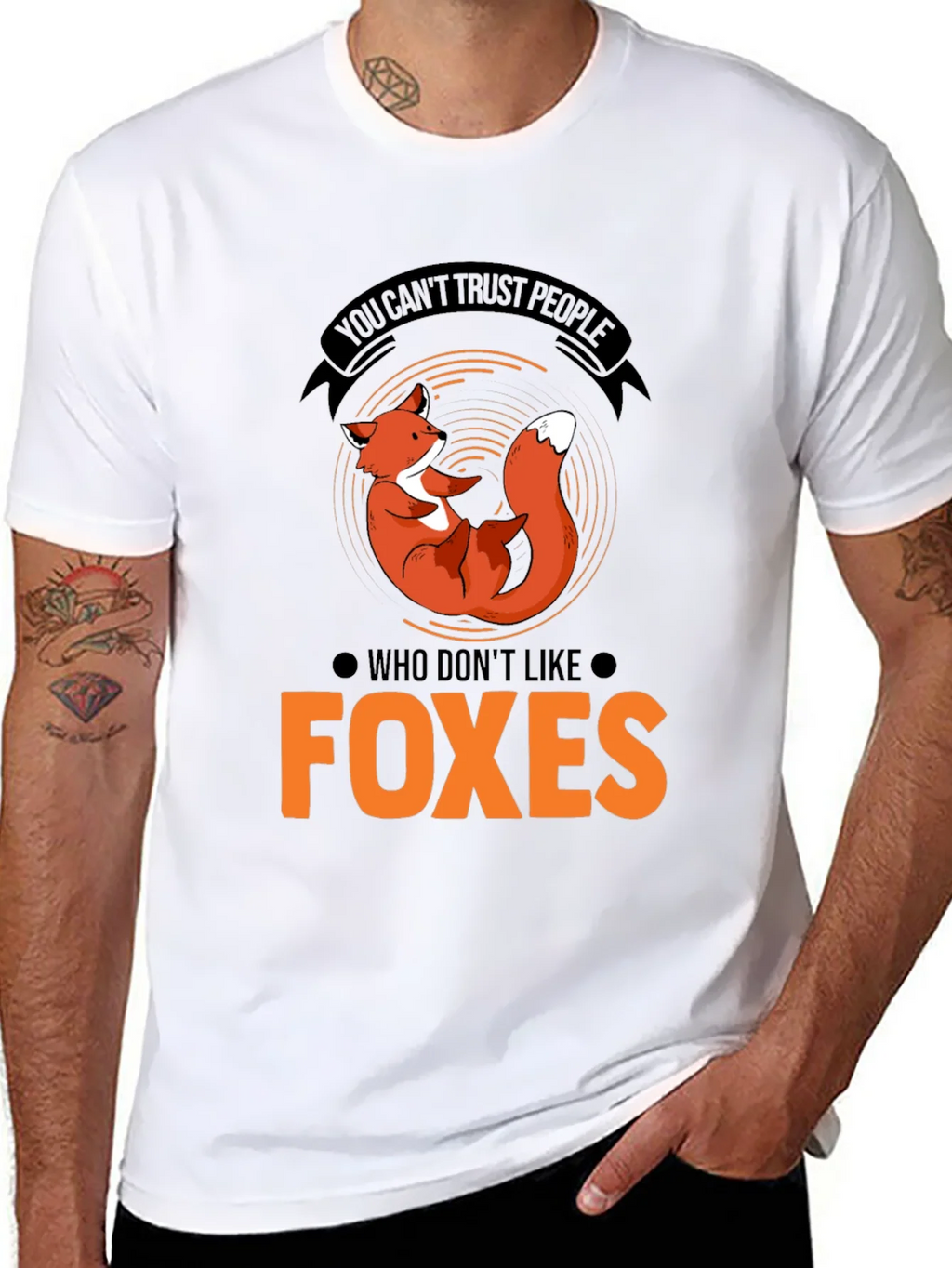 Fox Lover T-Shirt - Trust People Who Like Foxes product image 7