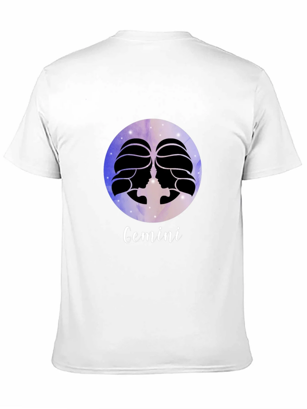 Gemini Zodiac Black T-Shirt product image 10