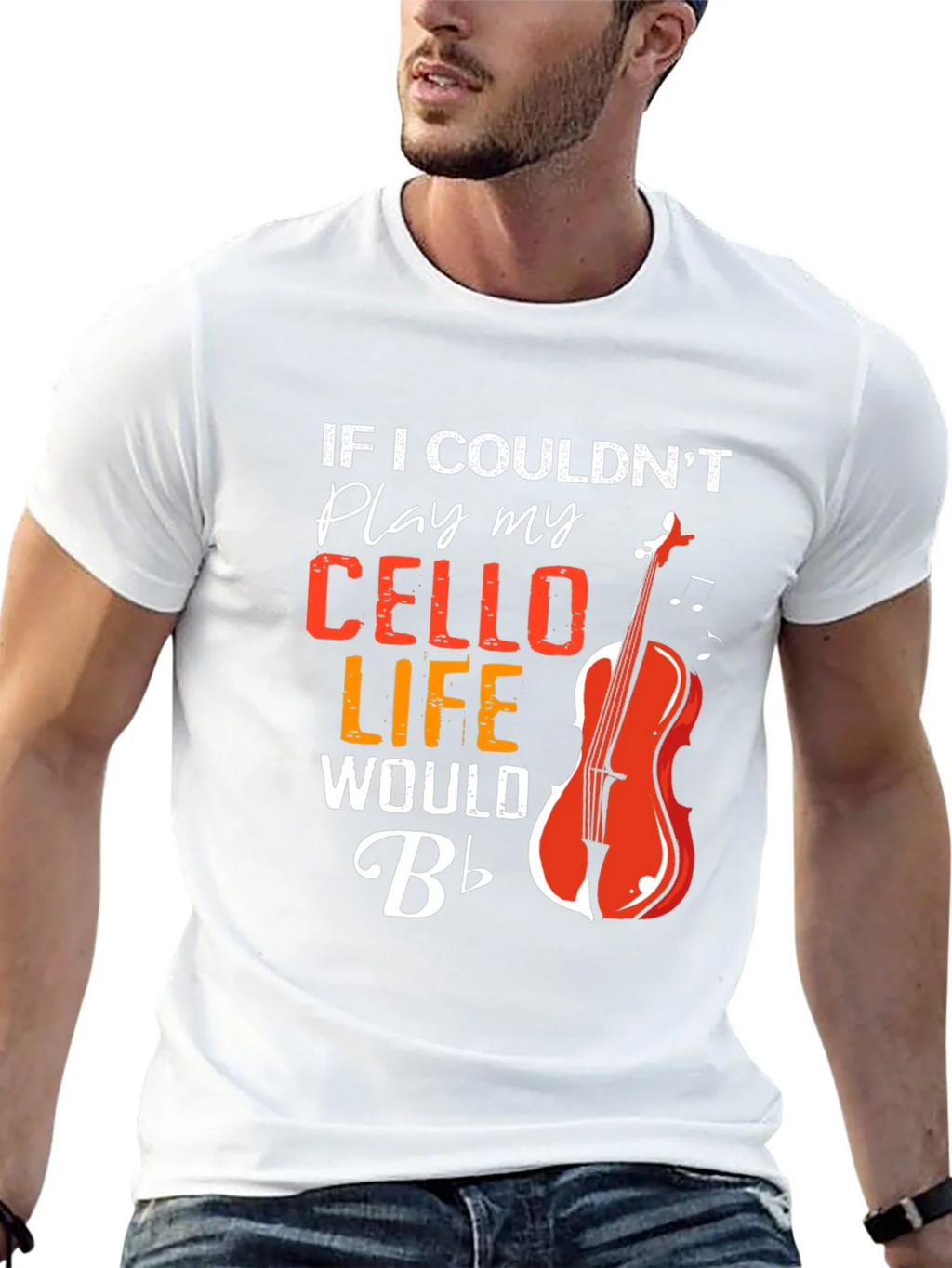 Cello Player T-Shirt - Musical Life Tee product image 9