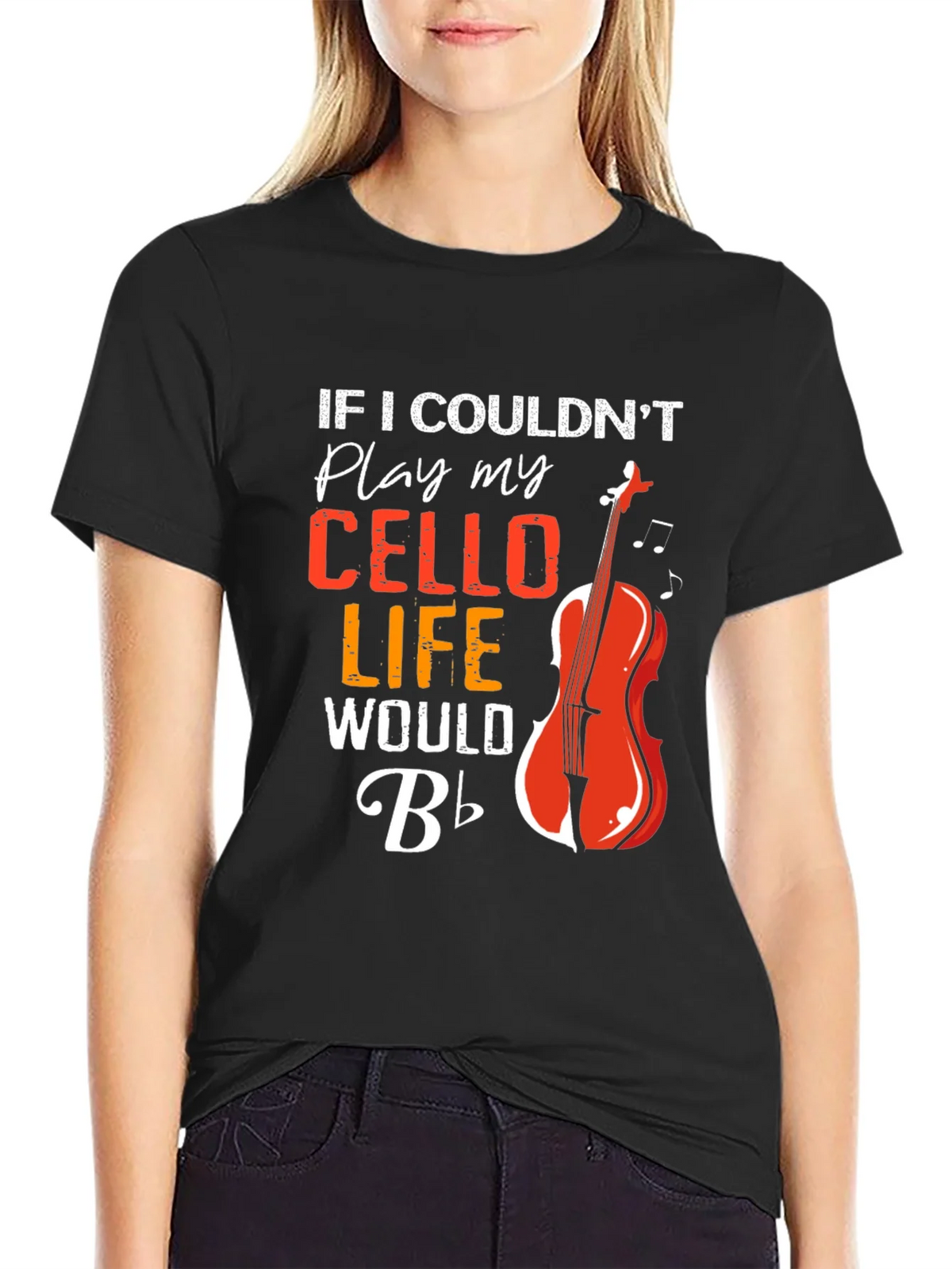 Cello Player T-Shirt - Musical Life Tee product image 1
