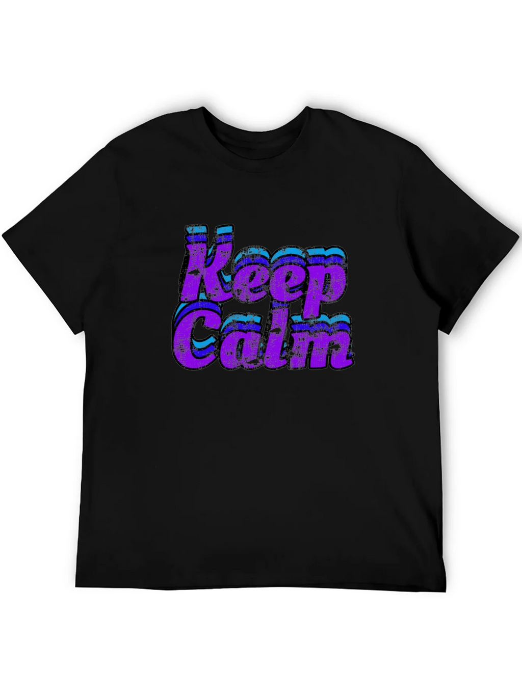 Keep Calm Retro Graphic Tee product image 5