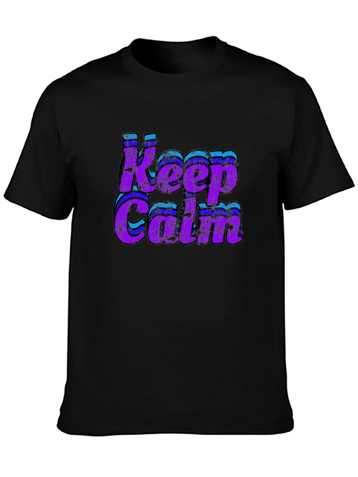 Keep Calm Retro Graphic Tee product image 3