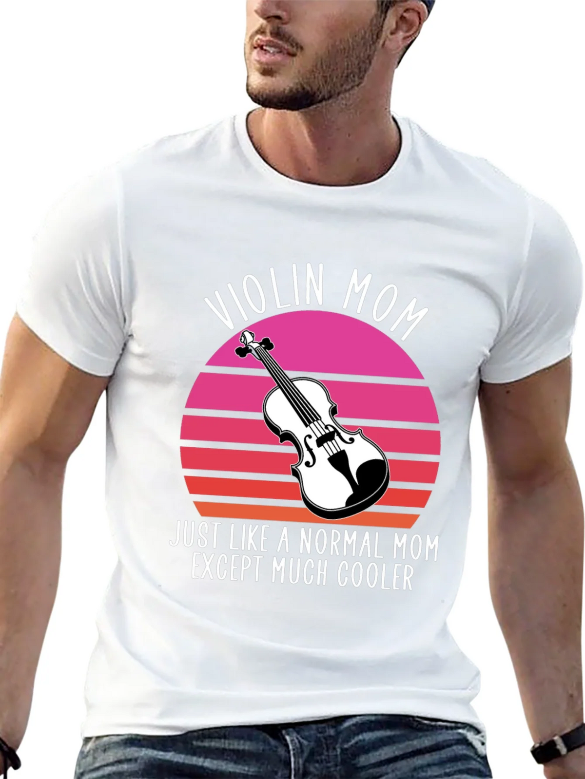 Violin Mom T-Shirt - Cool Musician Tee product image 12