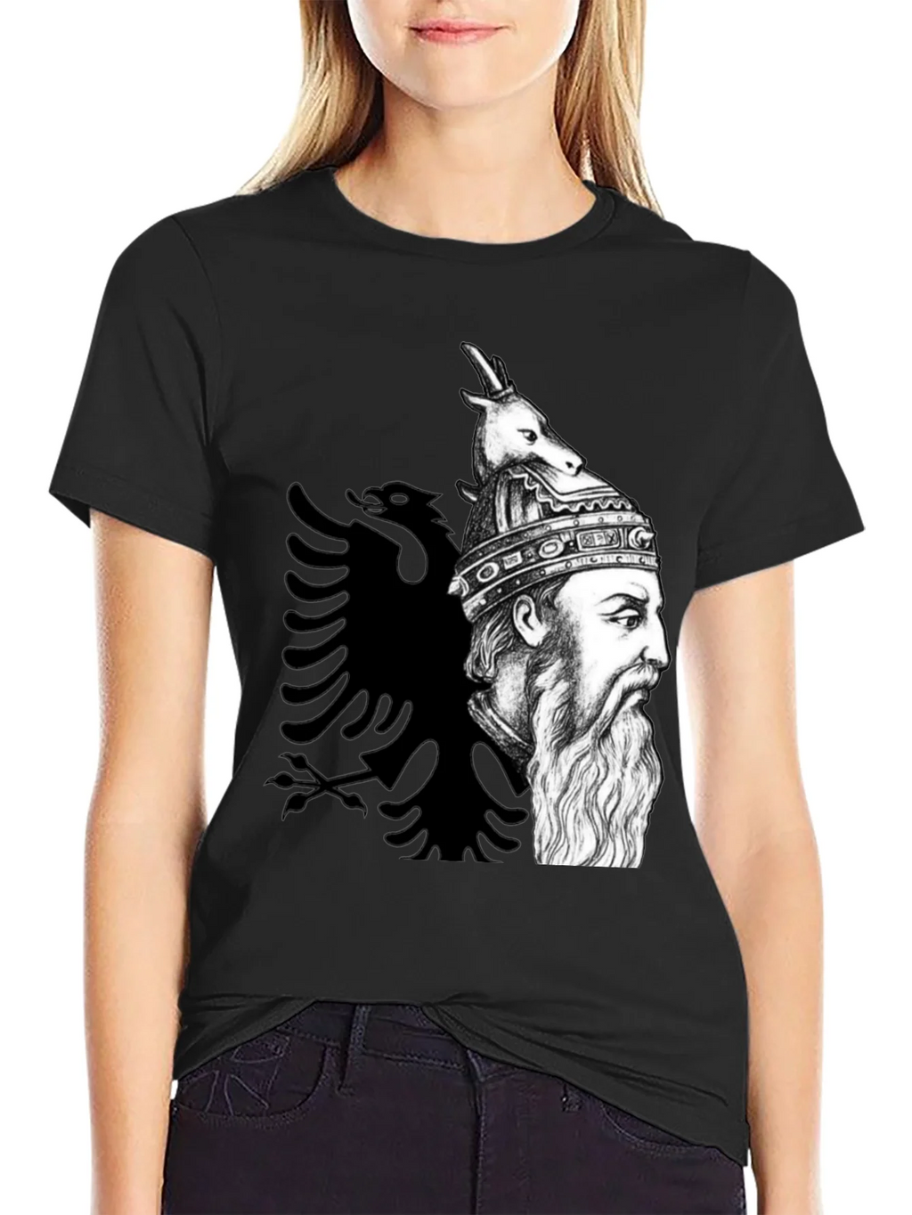 Albanian Hero Tee - Gjergj Kastrioti Skanderbeg T-Shirt product image 2