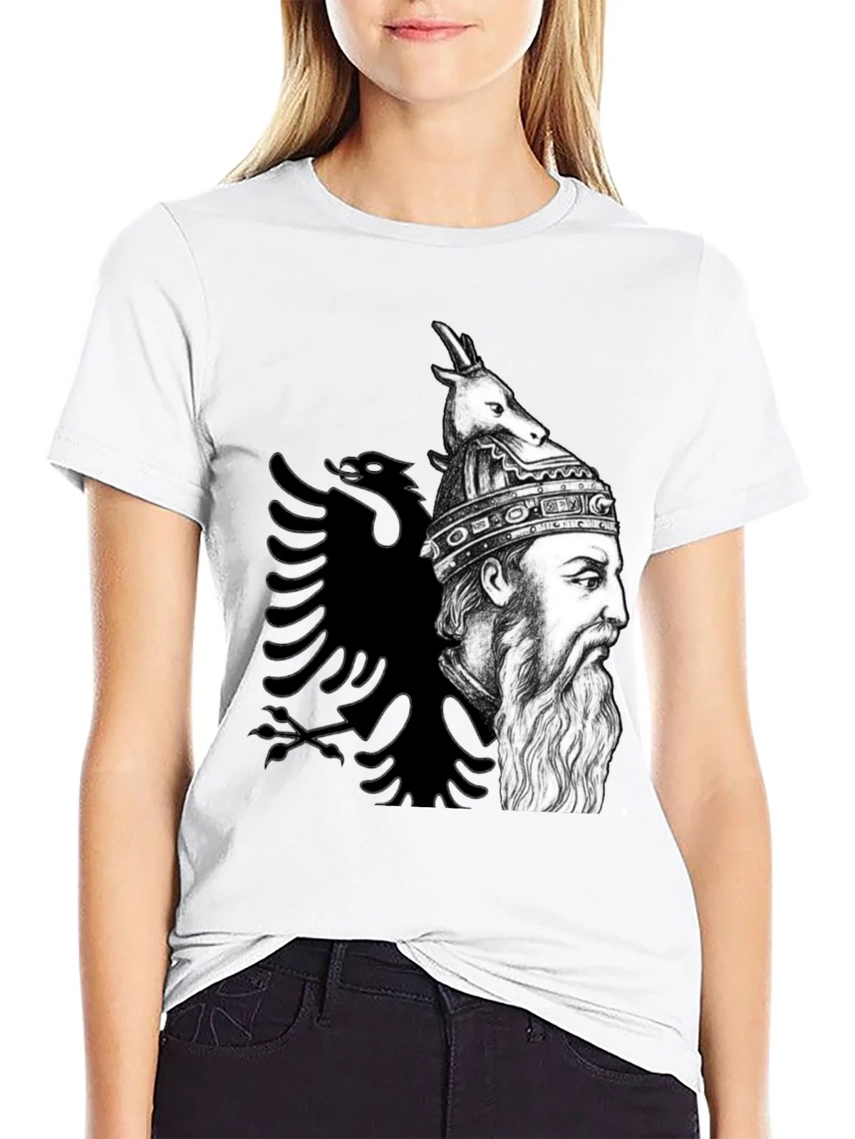Albanian Hero Tee - Gjergj Kastrioti Skanderbeg T-Shirt product image 7
