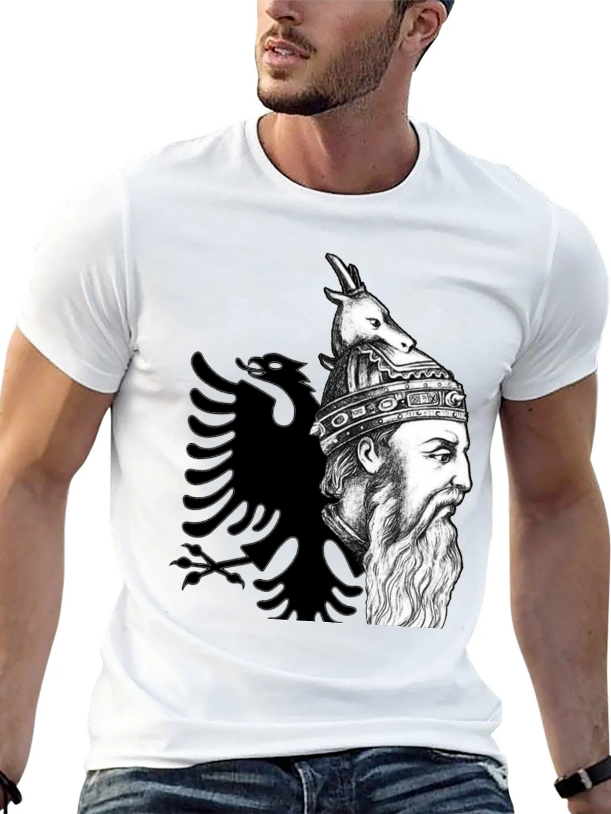Albanian Hero Tee - Gjergj Kastrioti Skanderbeg T-Shirt product image 11