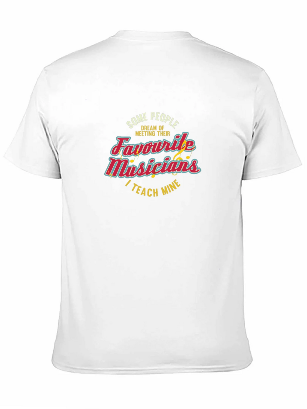 Musician Teacher Black T-Shirt product image 7