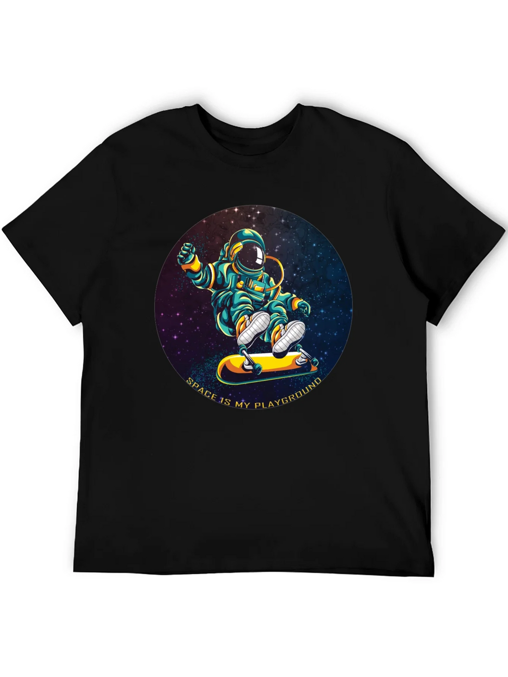 Astronaut Skateboarder T-Shirt - Space is My Playground product image 5