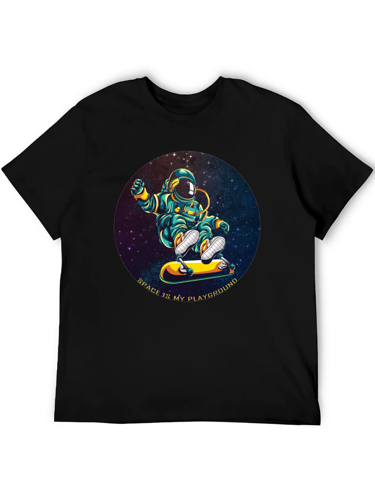 Astronaut Skateboarder T-Shirt - Space is My Playground product image 5