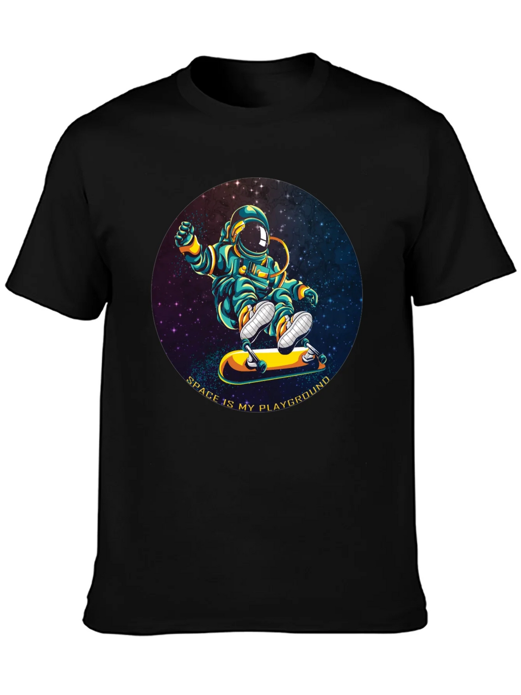 Astronaut Skateboarder T-Shirt - Space is My Playground product image 3