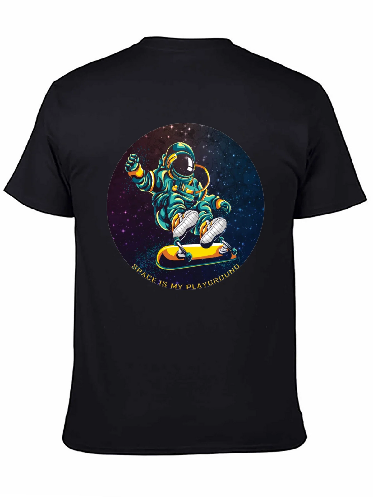 Astronaut Skateboarder T-Shirt - Space is My Playground product image 4
