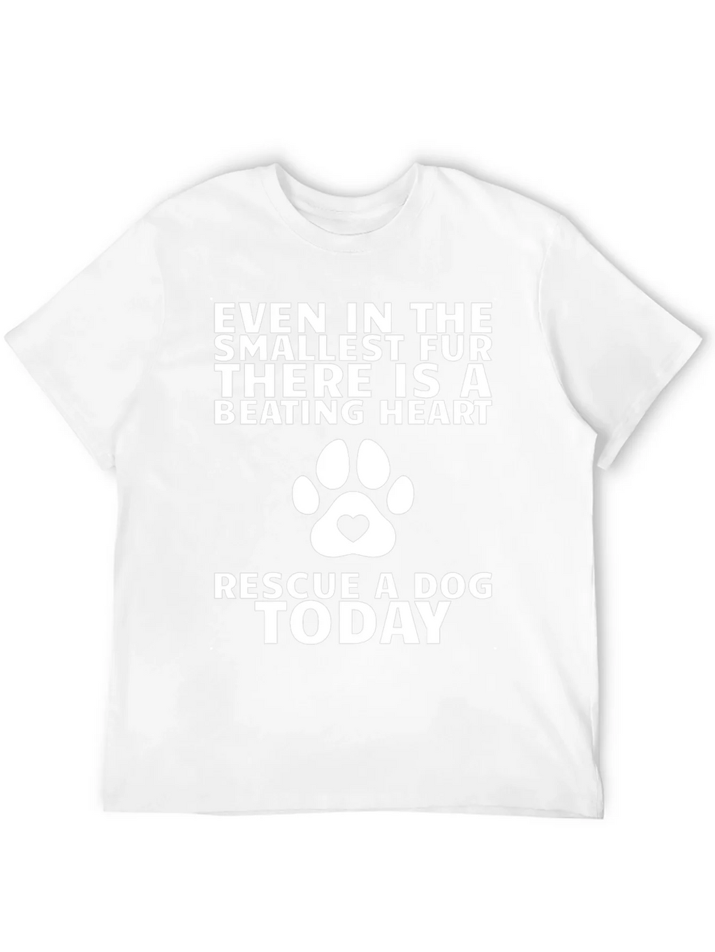 Rescue Dog T-Shirt - Beating Heart Design product image 8