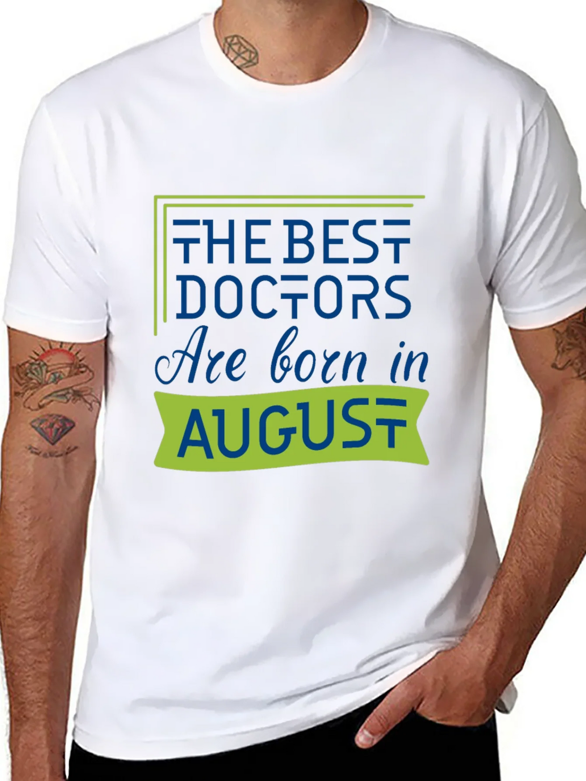 Best Doctors Are Born in August T-Shirt product image 7