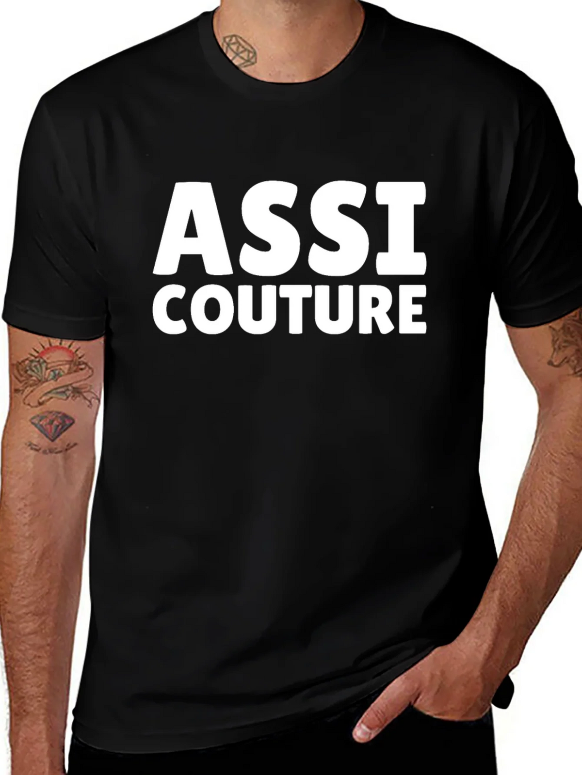 ASSI Couture Black T-Shirt product image 1