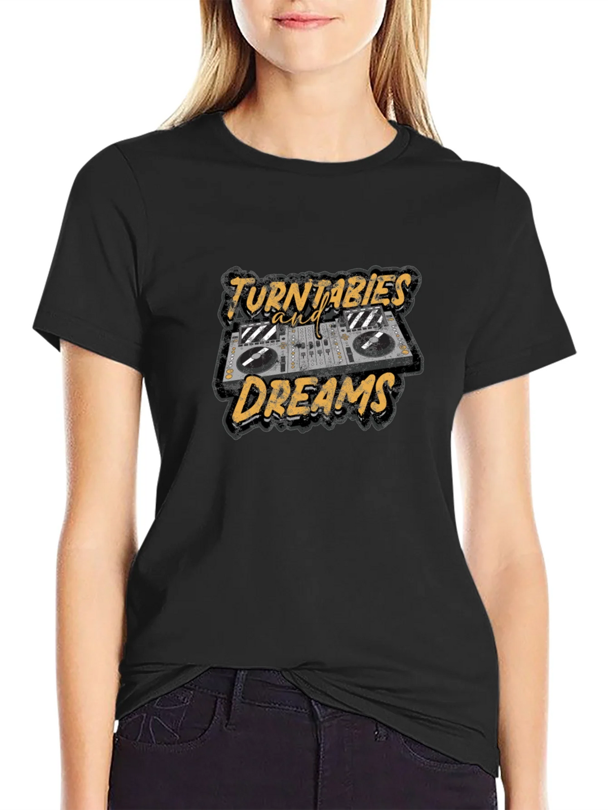Turntables and Dreams Graphic Tee product image 2