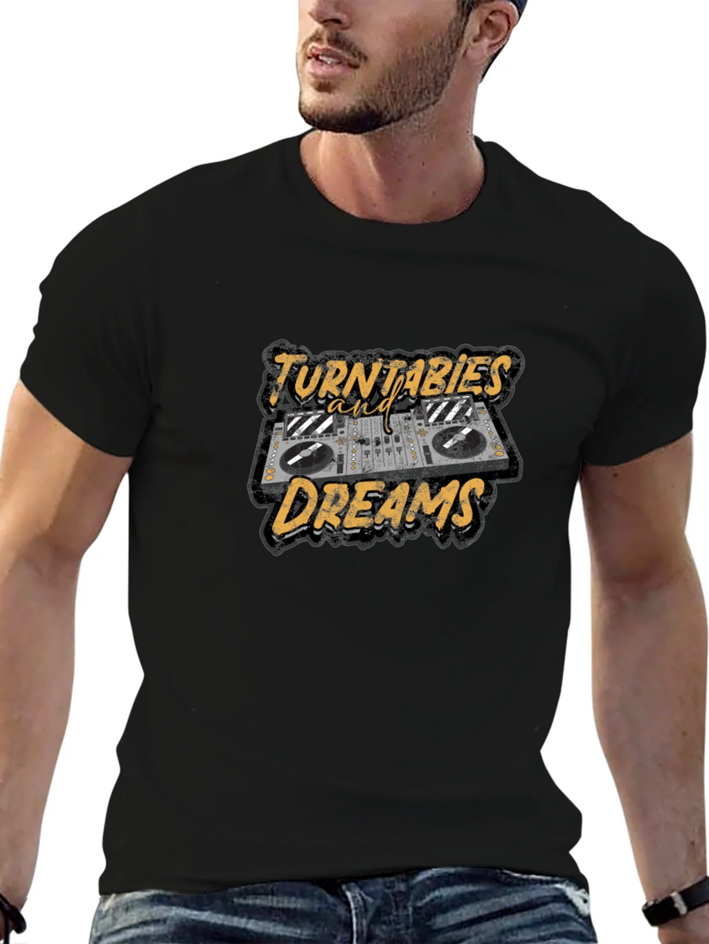 Turntables and Dreams Graphic Tee product image 6