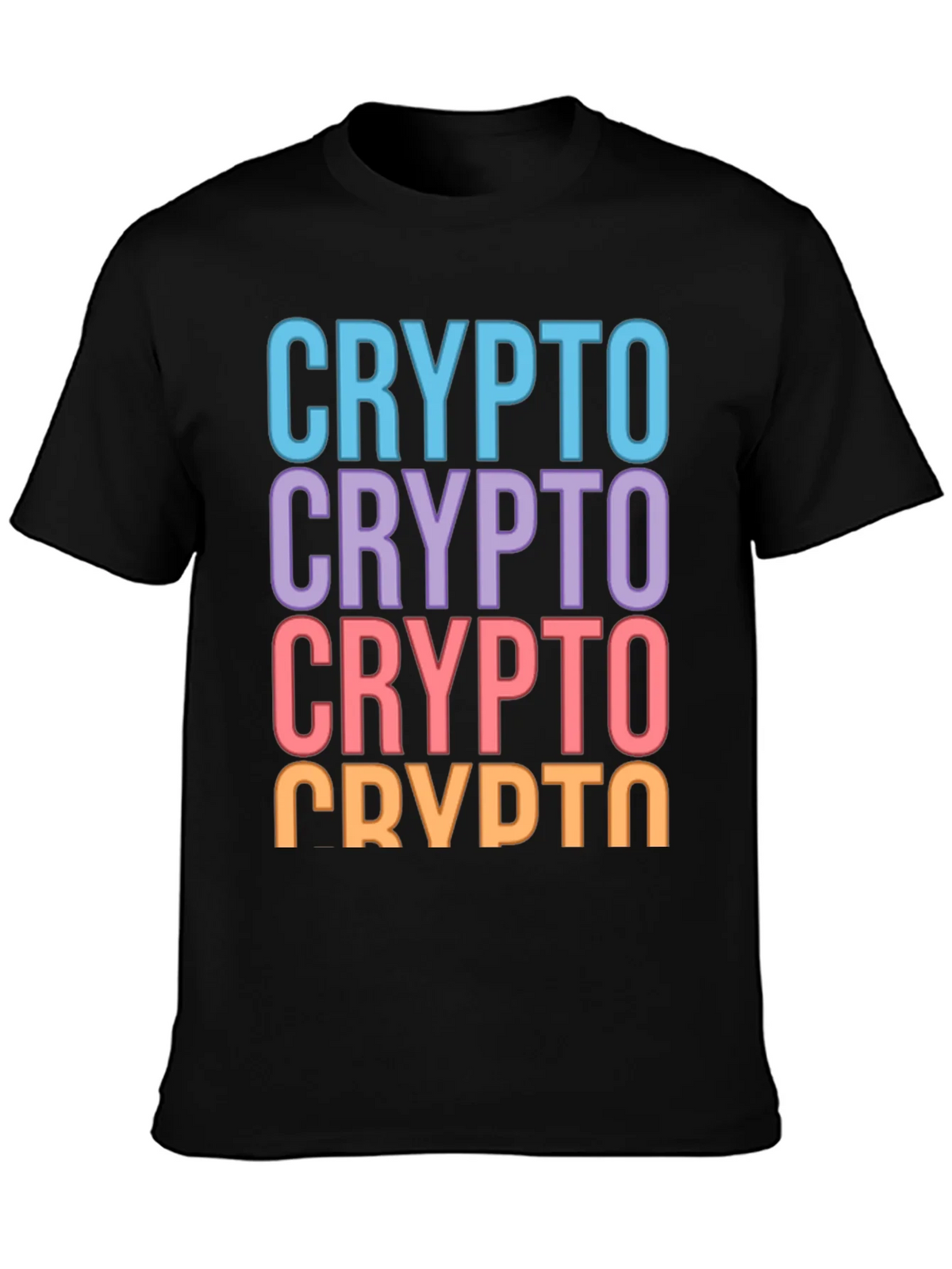 Crypto T-Shirt - Colorful Graphic Tee product image 2