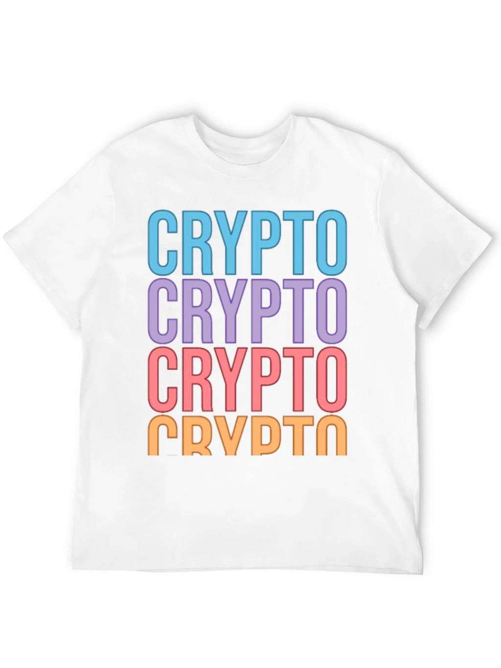 Crypto T-Shirt - Colorful Graphic Tee product image 6