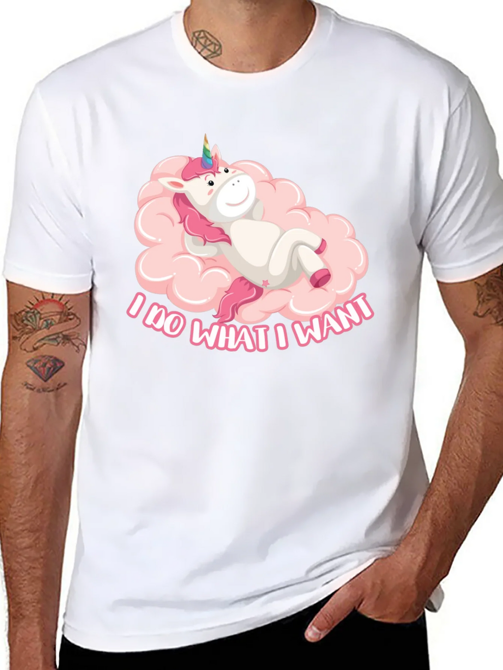 Unicorn Cloud T-Shirt - I Do What I Want product image 7