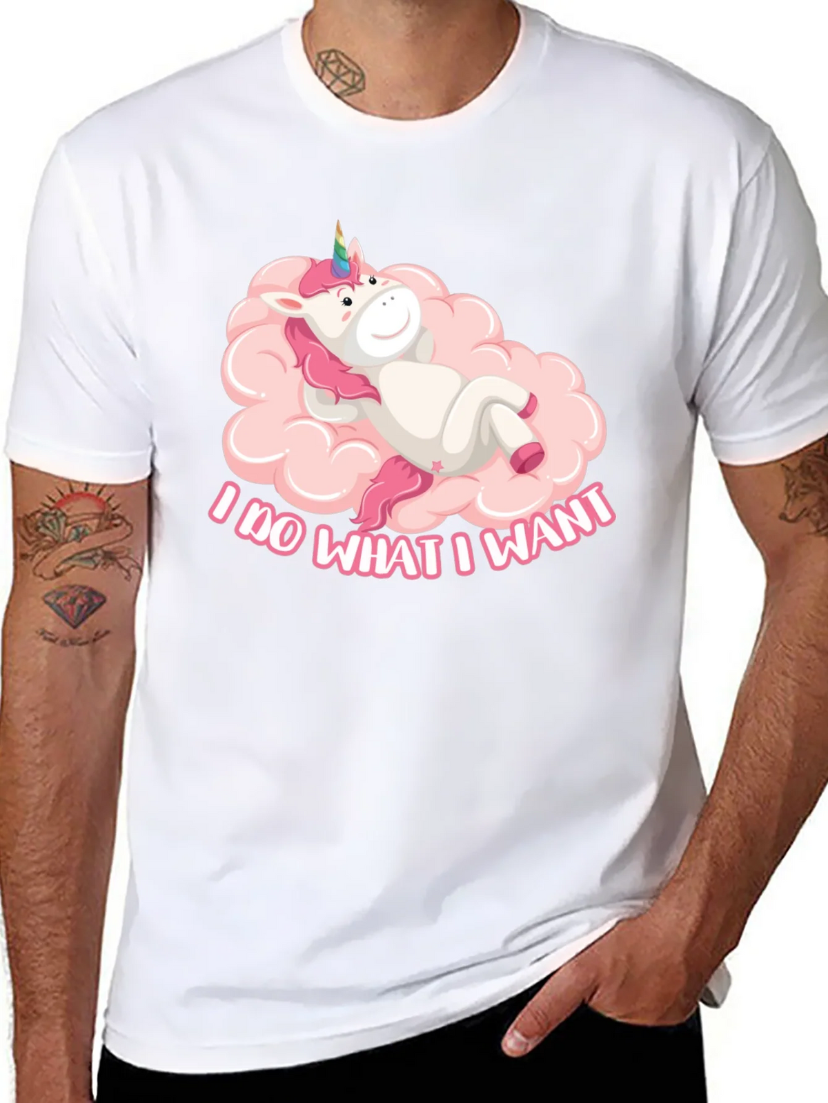 Unicorn Cloud T-Shirt - I Do What I Want product image 7