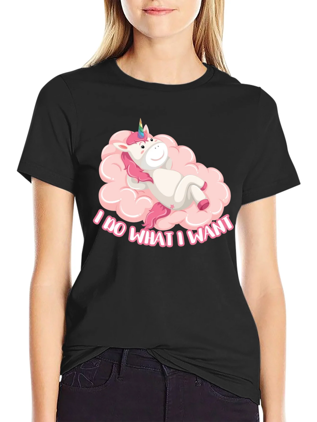 Unicorn Cloud T-Shirt - I Do What I Want product image 2
