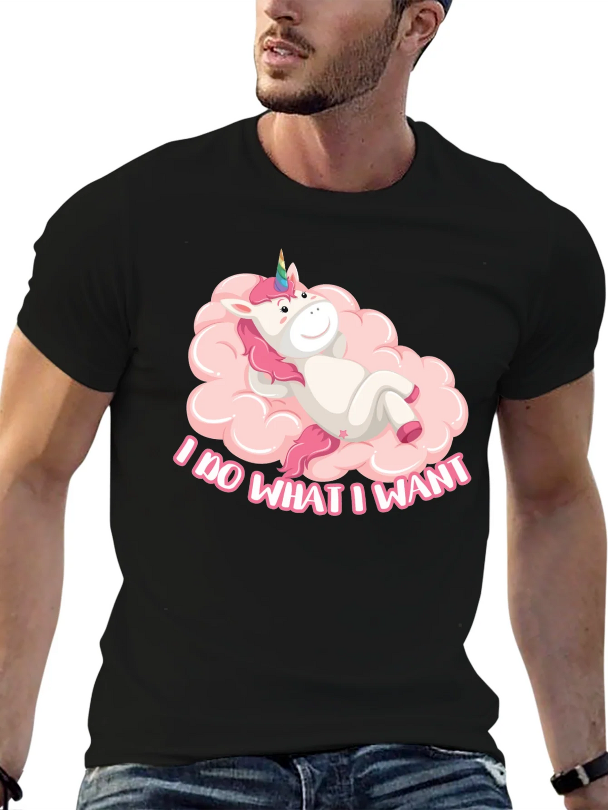 Unicorn Cloud T-Shirt - I Do What I Want product image 6