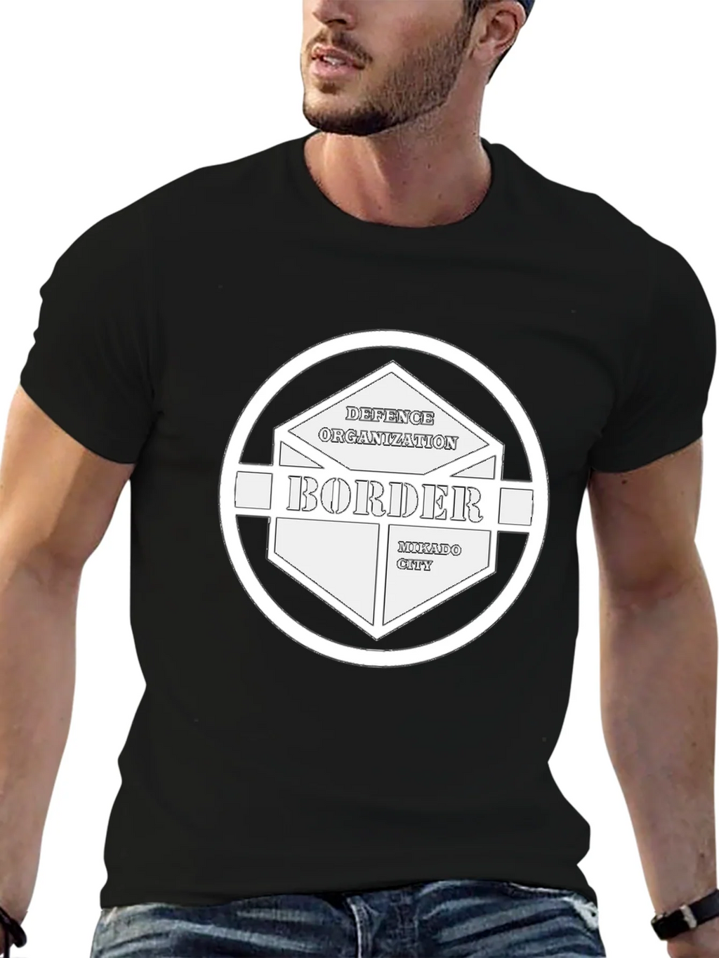 Defence Organization Border City Graphic T-Shirt product image 6