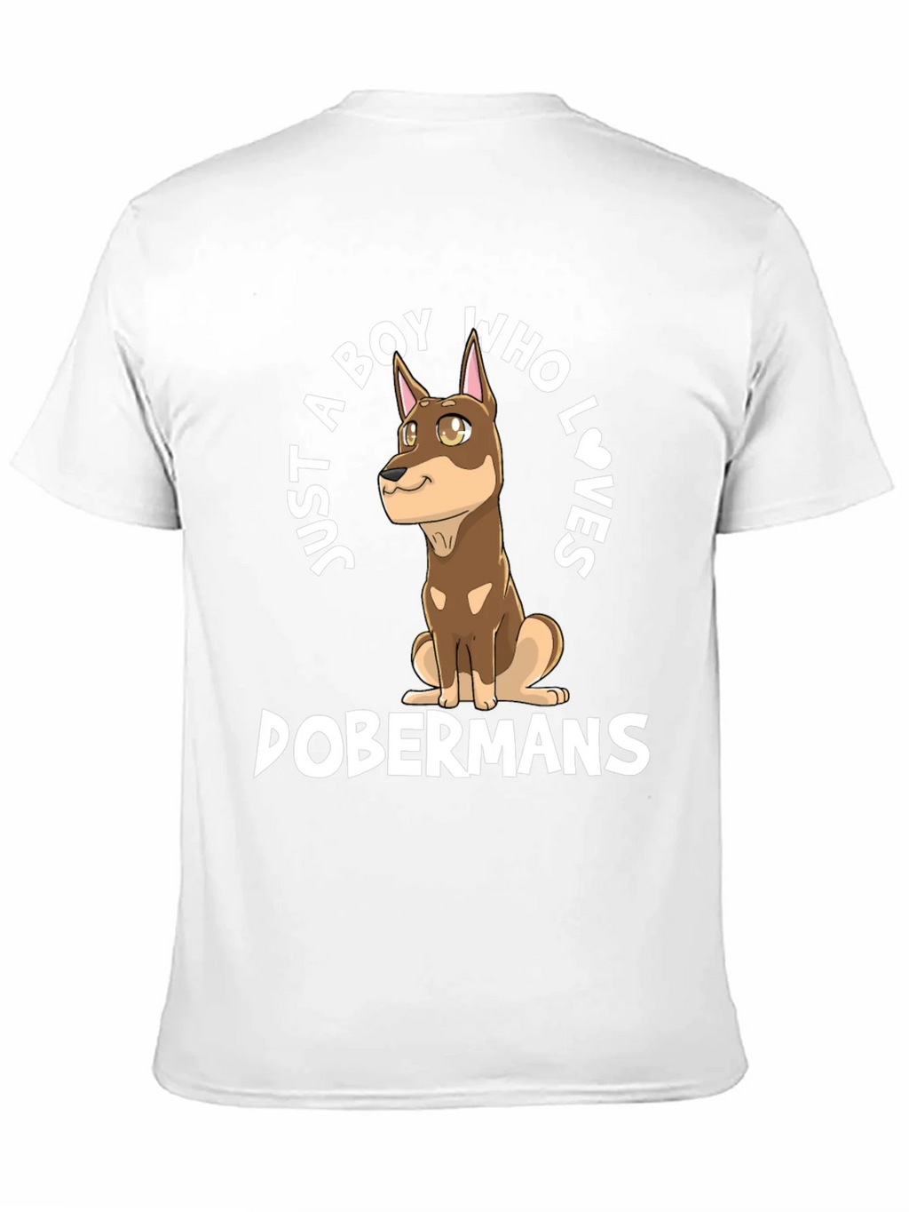 Boy Who Loves Dobermans T-Shirt product image 10