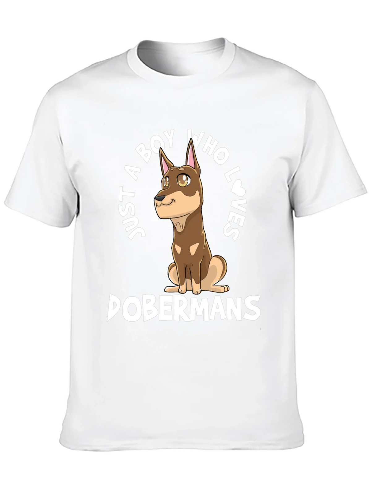 Boy Who Loves Dobermans T-Shirt product image 9