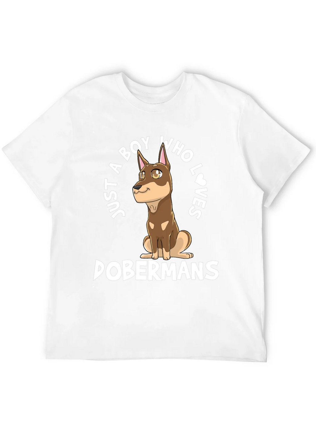 Boy Who Loves Dobermans T-Shirt product image 11