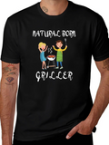 Natural Born Griller T-Shirt - BBQ Fun product image 1