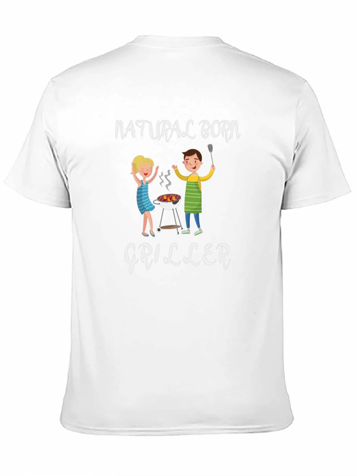 Natural Born Griller T-Shirt - BBQ Fun product image 10