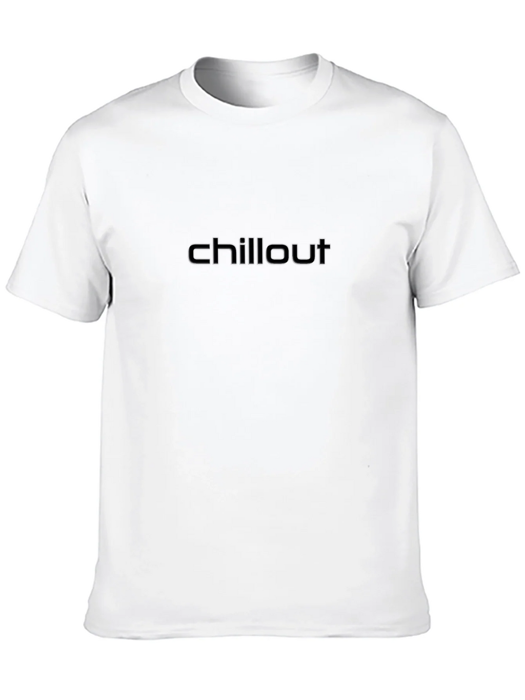 Chillout Embossed Black T-Shirt product image 5