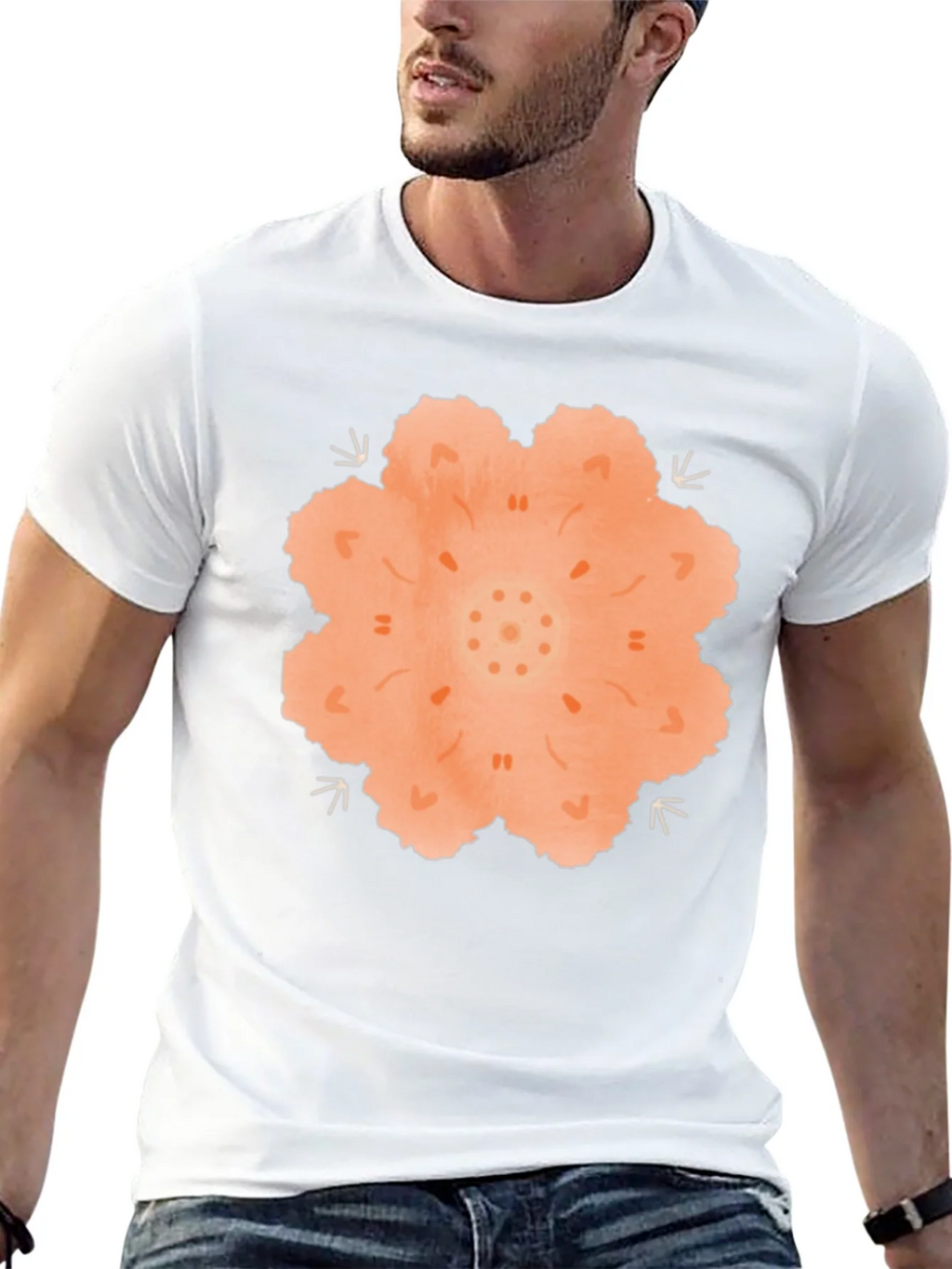 Mandala Graphic Black T-Shirt product image 12