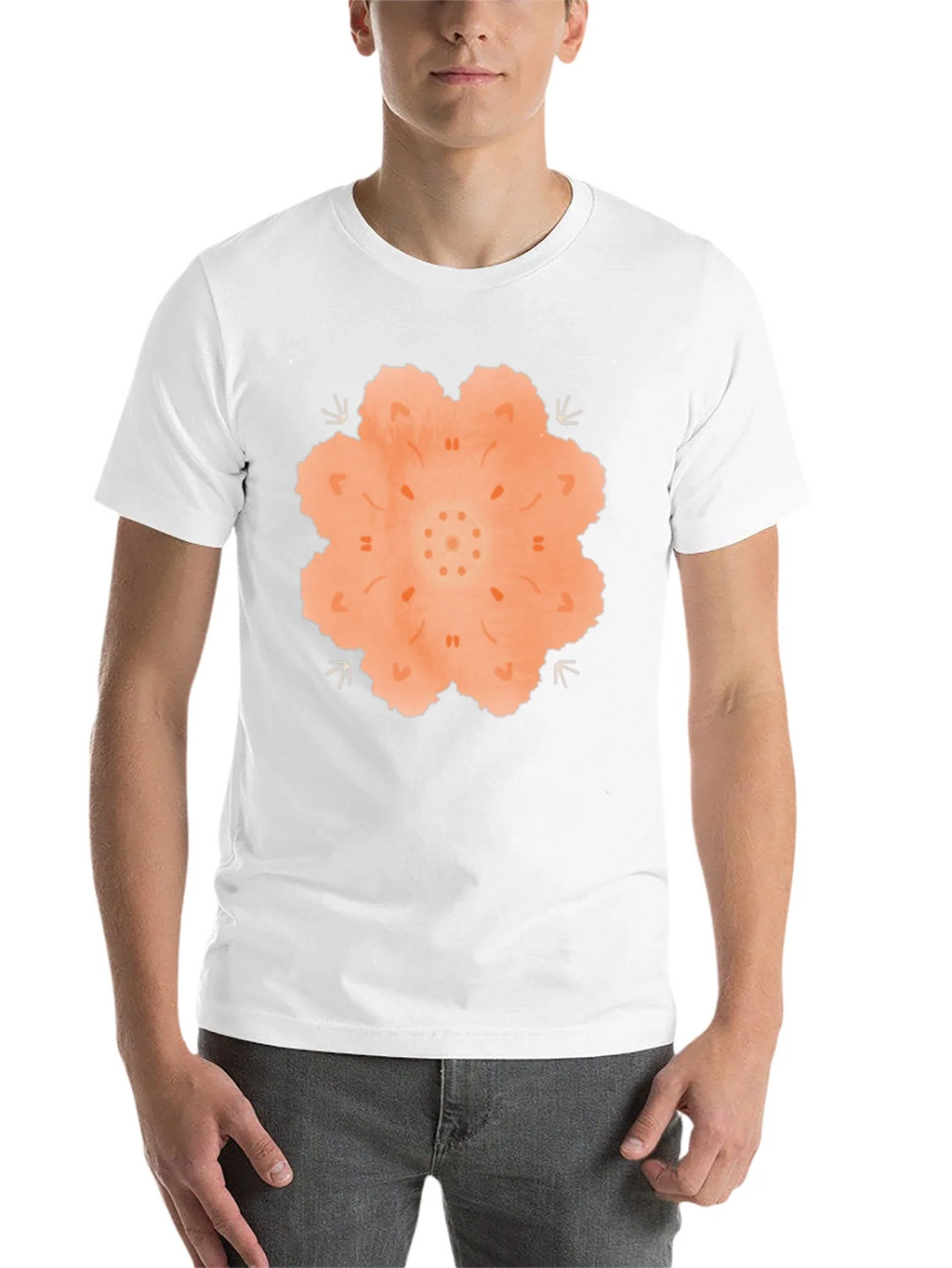 Mandala Graphic Black T-Shirt product image 10
