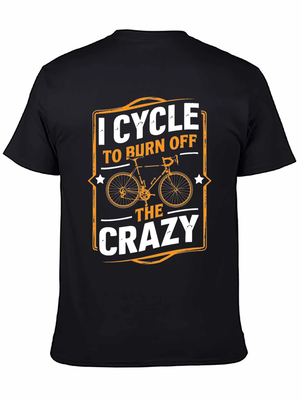I Cycle to Burn Off The Crazy T-Shirt product image 2