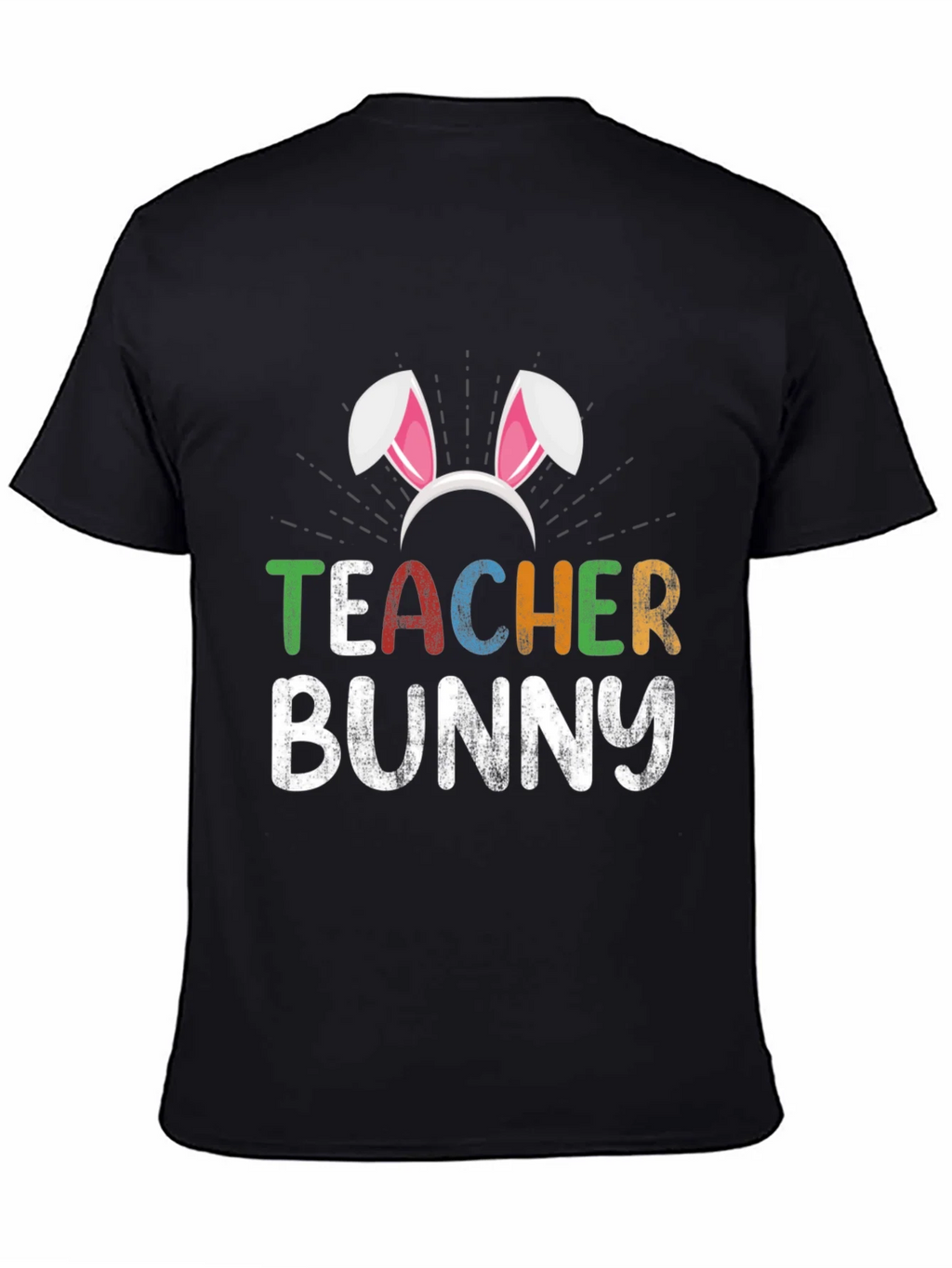 Teacher Bunny Easter T-Shirt product image 4