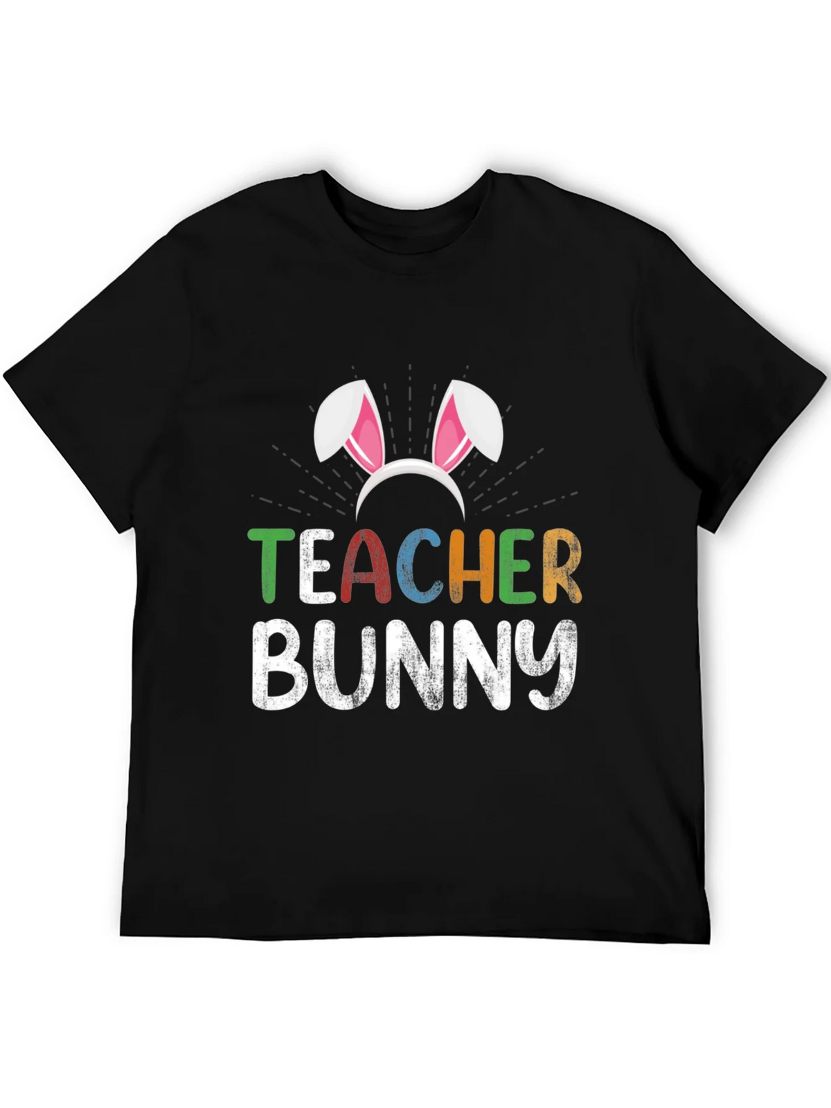Teacher Bunny Easter T-Shirt product image 5